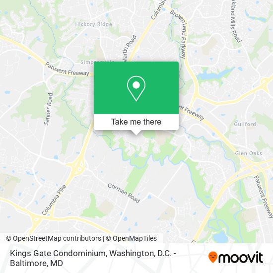 Kings Gate Condominium map