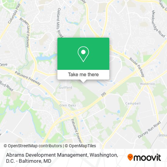 Mapa de Abrams Development Management