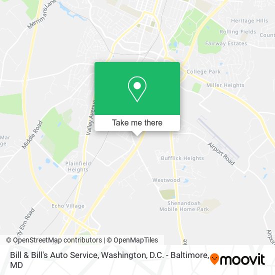 Bill & Bill's Auto Service map
