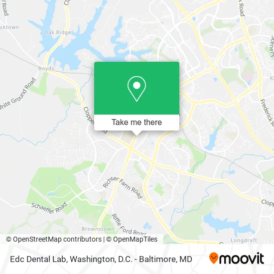 Mapa de Edc Dental Lab