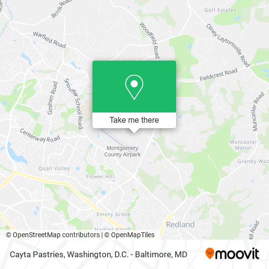 Cayta Pastries map