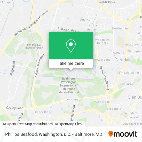 Mapa de Phillips Seafood