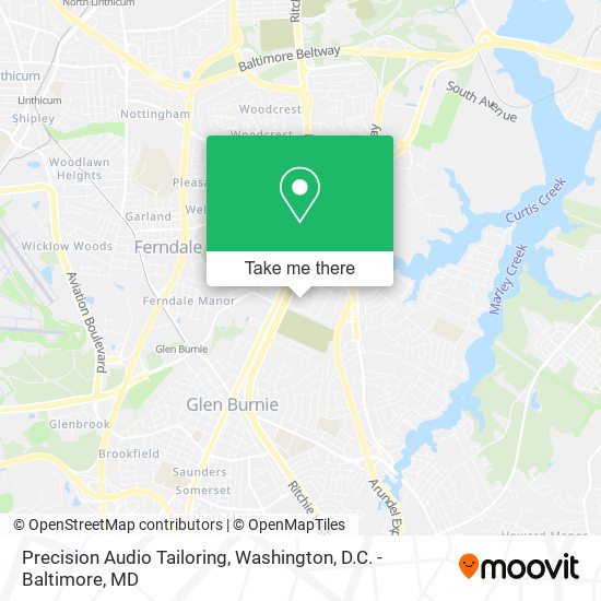 Mapa de Precision Audio Tailoring