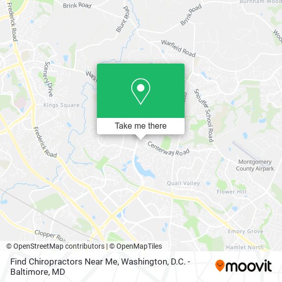 Mapa de Find Chiropractors Near Me