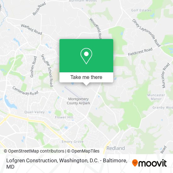 Lofgren Construction map