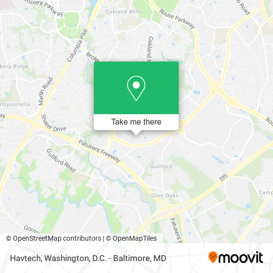 Havtech map