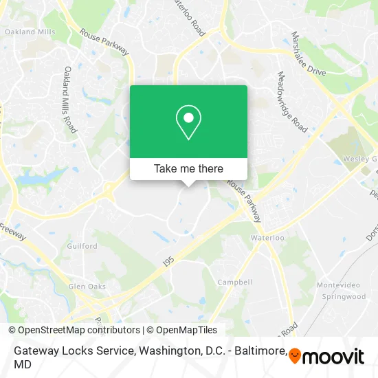Mapa de Gateway Locks Service