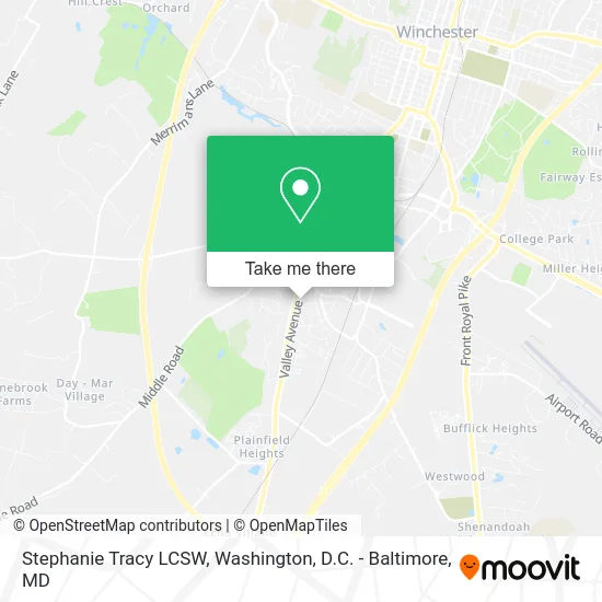 Stephanie Tracy LCSW map