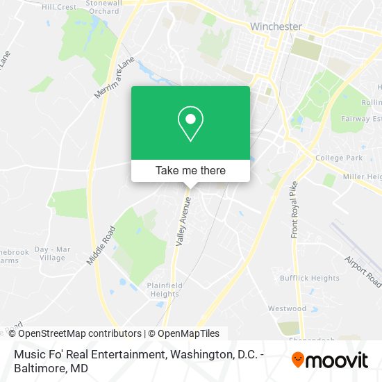 Music Fo' Real Entertainment map