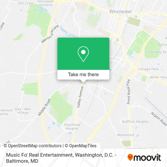 Music Fo' Real Entertainment map