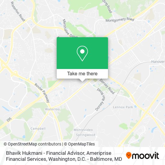 Bhavik Hukmani - Financial Advisor, Ameriprise Financial Services map