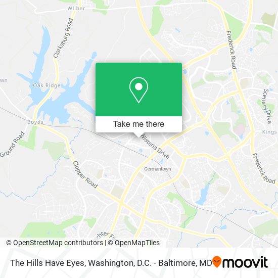 Mapa de The Hills Have Eyes
