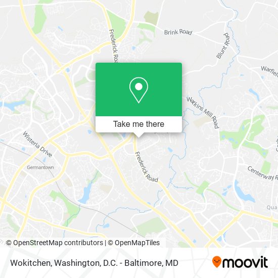Wokitchen map