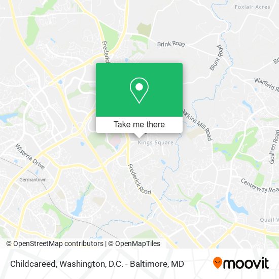 Childcareed map