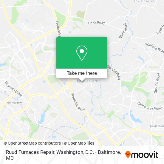 Mapa de Ruud Furnaces Repair