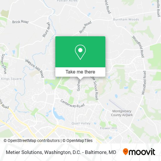 Mapa de Metier Solutions