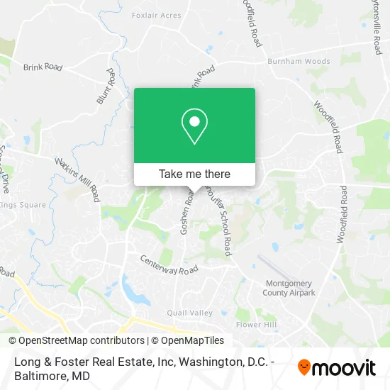 Long & Foster Real Estate, Inc map