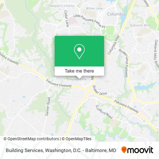 Building Services map