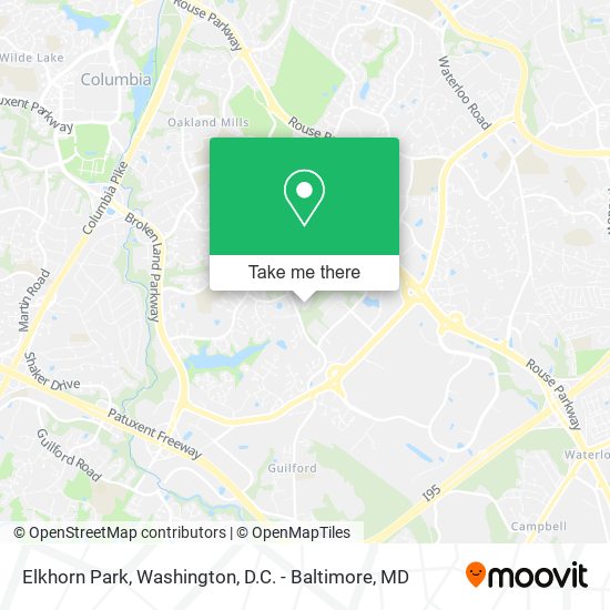 Mapa de Elkhorn Park