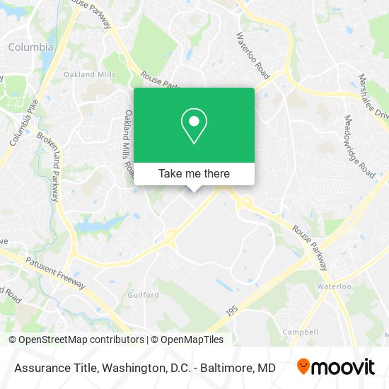 Mapa de Assurance Title