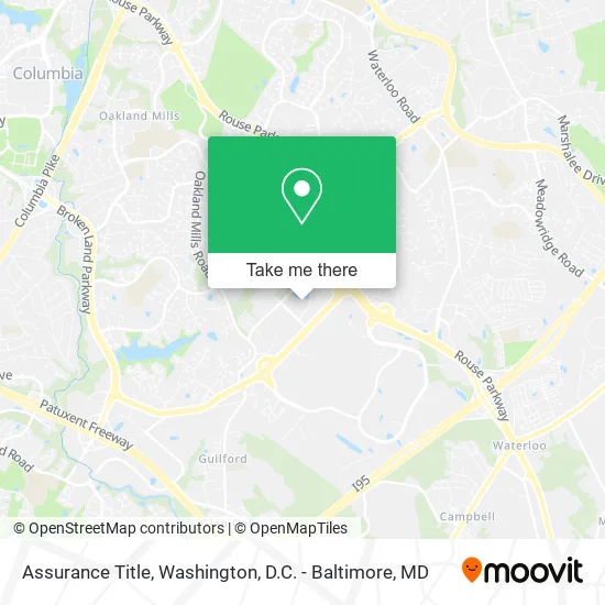 Mapa de Assurance Title
