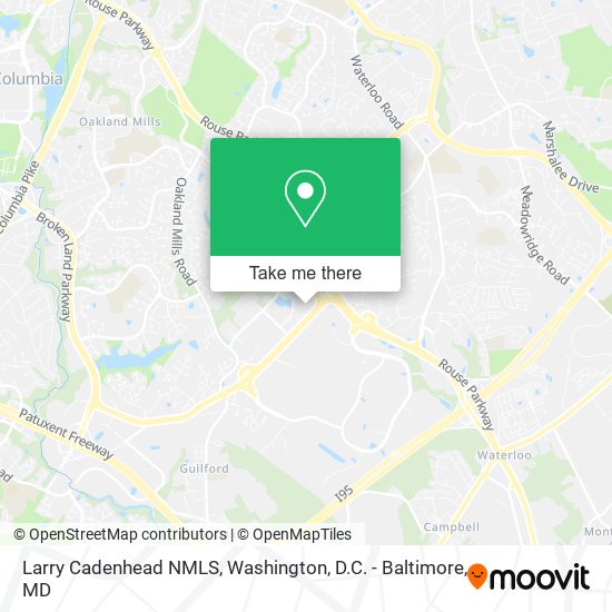 Larry Cadenhead NMLS map