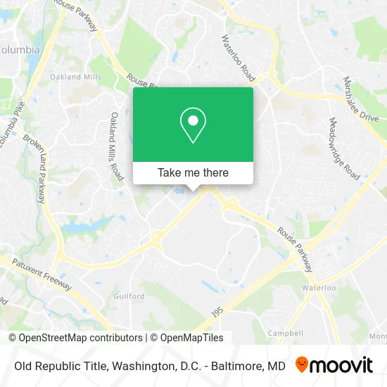 Old Republic Title map