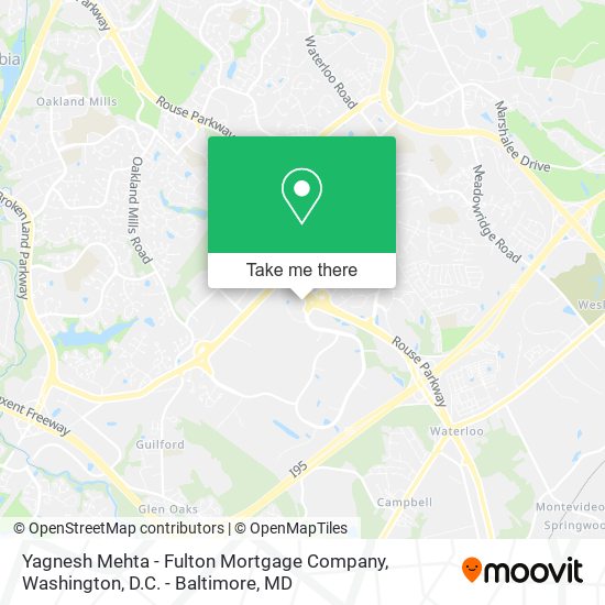 Yagnesh Mehta - Fulton Mortgage Company map