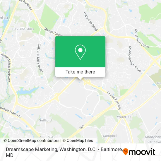 Dreamscape Marketing map