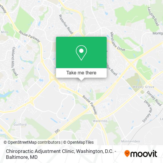 Mapa de Chiropractic Adjustment Clinic