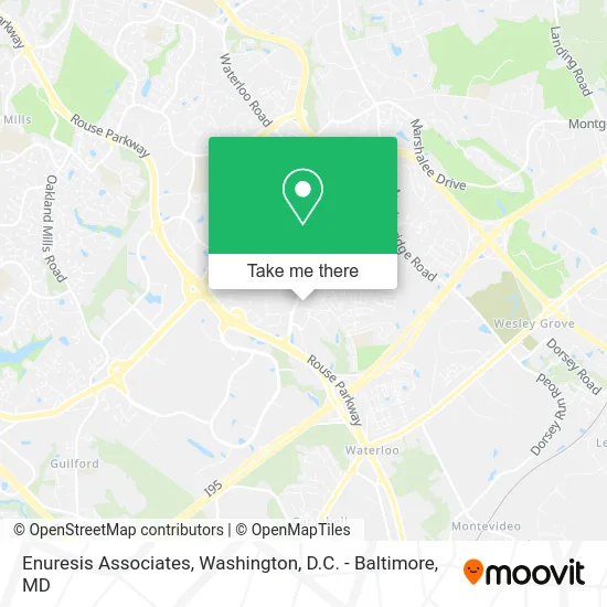 Enuresis Associates map