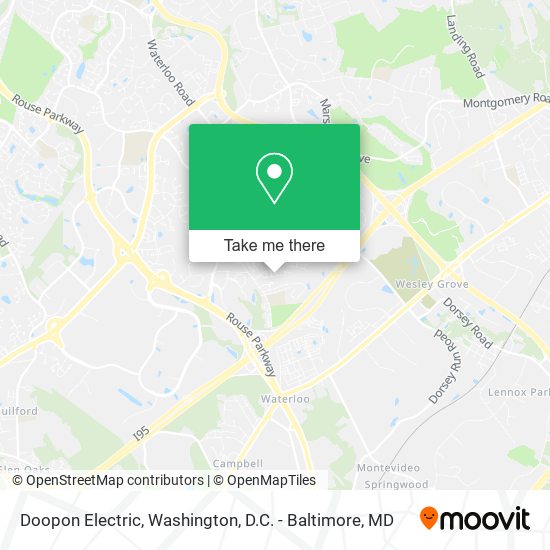 Doopon Electric map