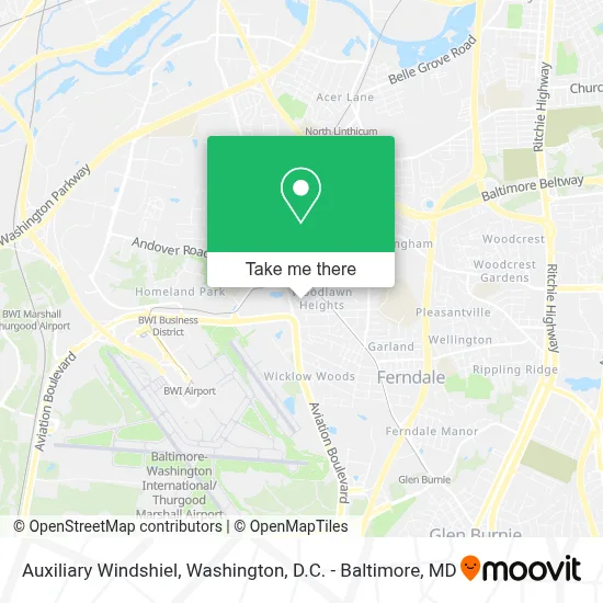 Auxiliary Windshiel map