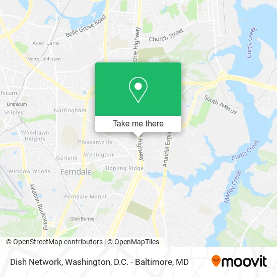 Dish Network map