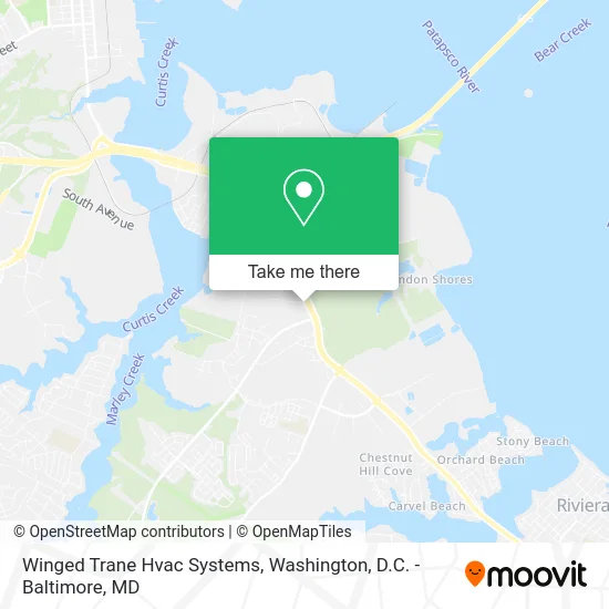 Winged Trane Hvac Systems map