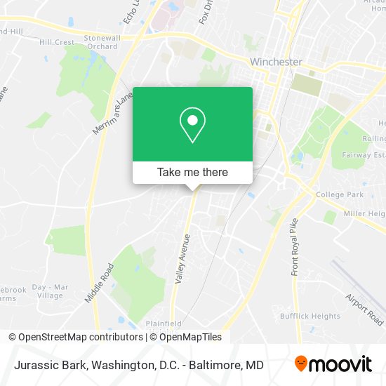 Mapa de Jurassic Bark