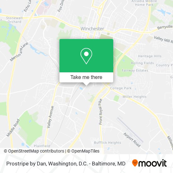 Prostripe by Dan map