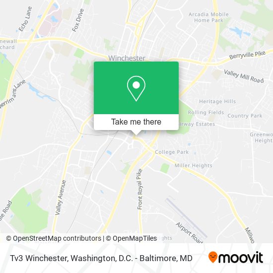 Tv3 Winchester map