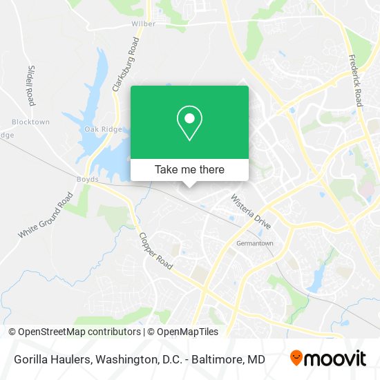 Gorilla Haulers map