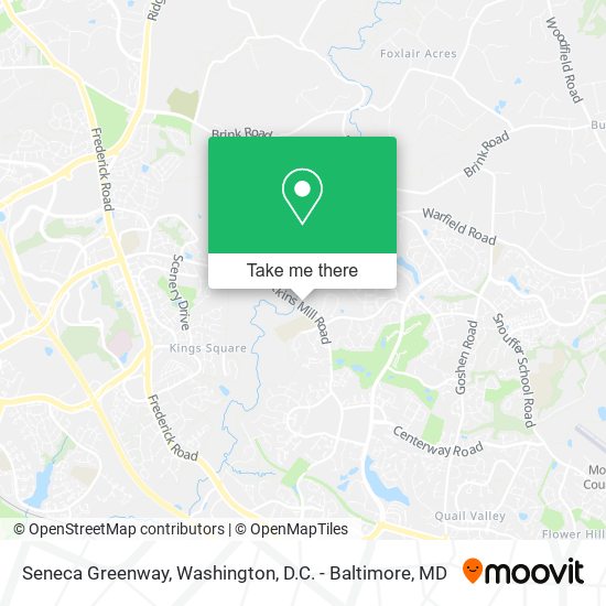 Seneca Greenway map