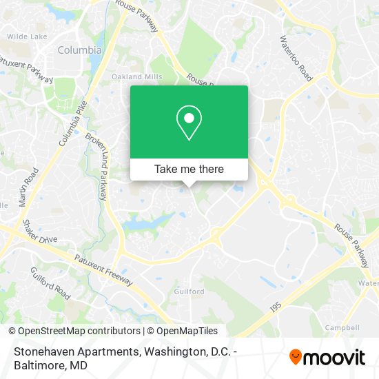 Stonehaven Apartments map