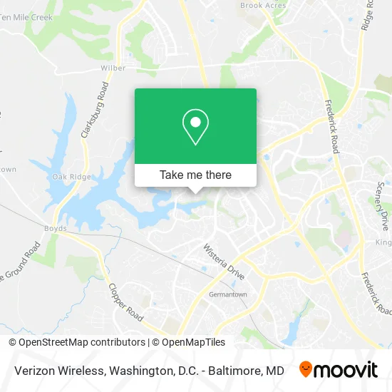 Mapa de Verizon Wireless