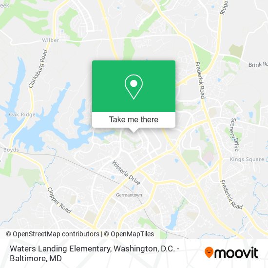 Mapa de Waters Landing Elementary