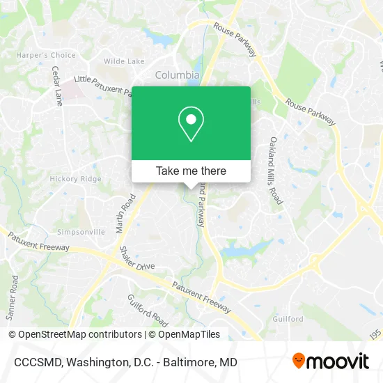 CCCSMD map