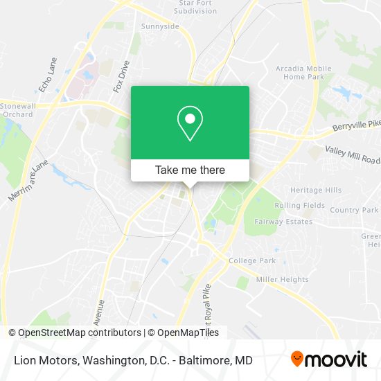 Lion Motors map