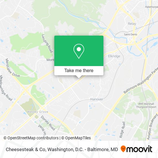 Mapa de Cheesesteak & Co