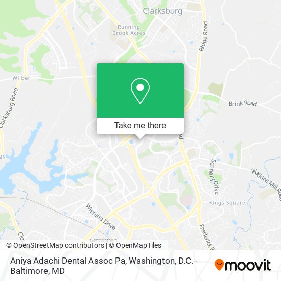 Aniya Adachi Dental Assoc Pa map