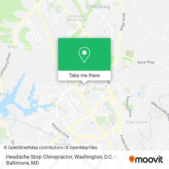 Mapa de Headache Stop Chiropractor