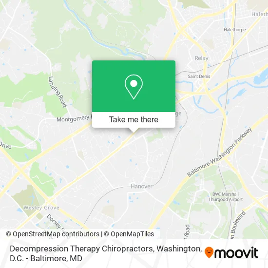 Mapa de Decompression Therapy Chiropractors