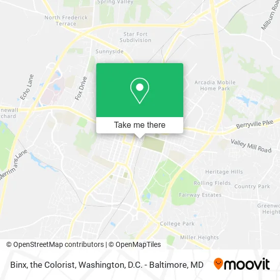 Binx, the Colorist map